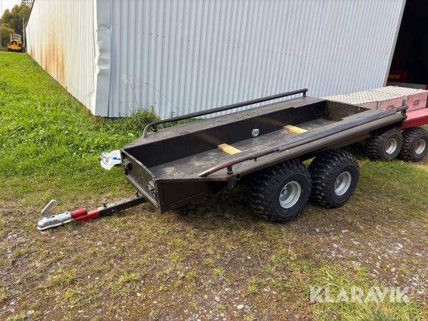 Trängsläp till fyrhjuling