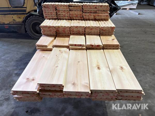 Furugolv 26.5x190 utskott