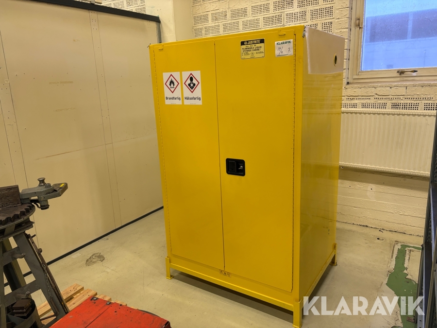 Kemskåp Justrite Sure grip EX