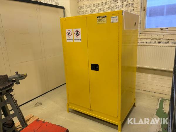 Kemskåp Justrite Sure grip EX