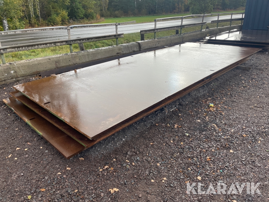 Körplåtar 6200X2500X30 3st