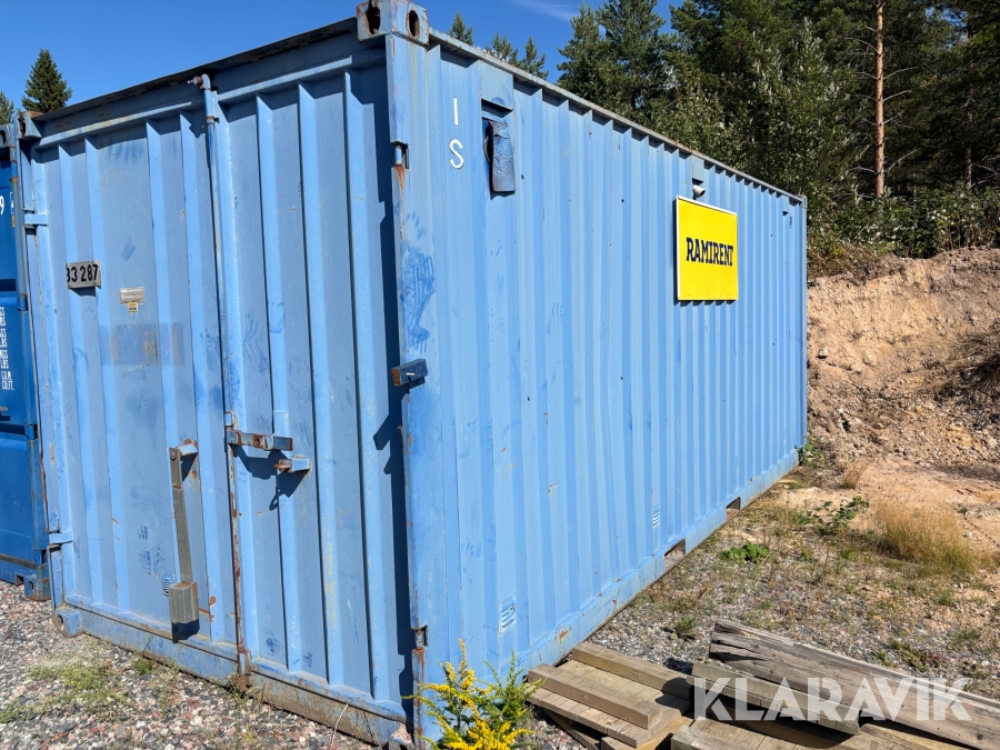 Container 20fot isolerad + el