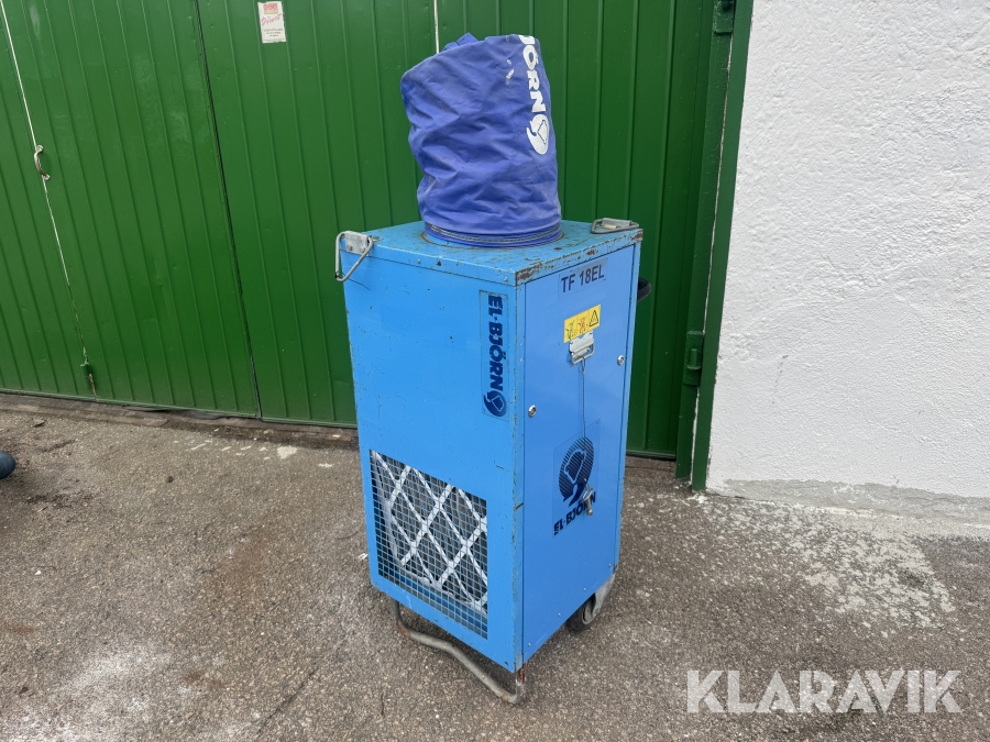 Varmluftsfläkt El-Björn TF18EL