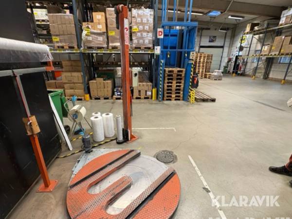 Inplastningsmaskin/ sträckfilmsmaskin Nissen 150