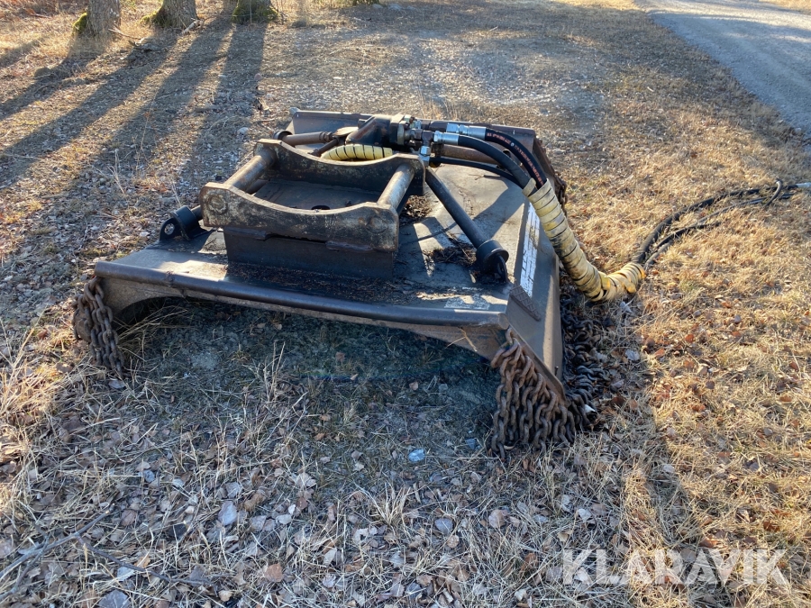 Kättingröjare till grävmaskin Slagkraft 1500