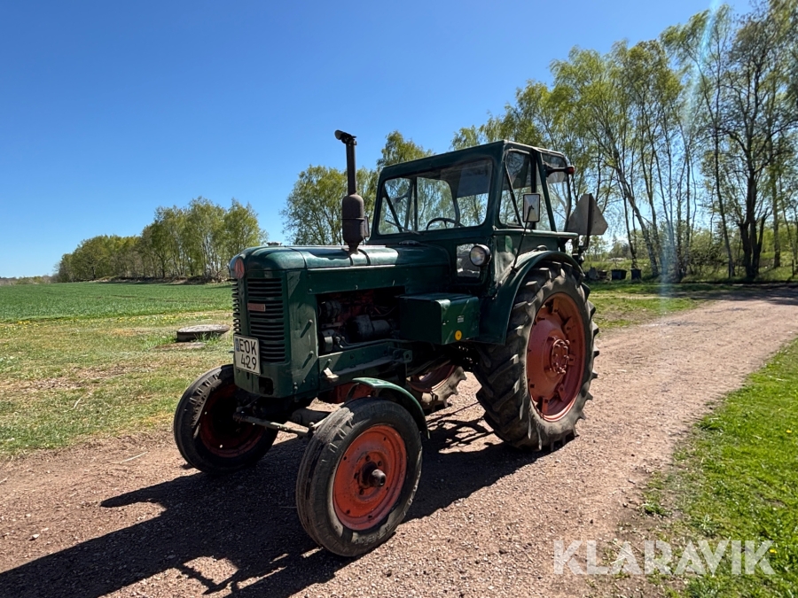 Traktor Bolinder-Munktell BM 36 med frontlastare & redskap