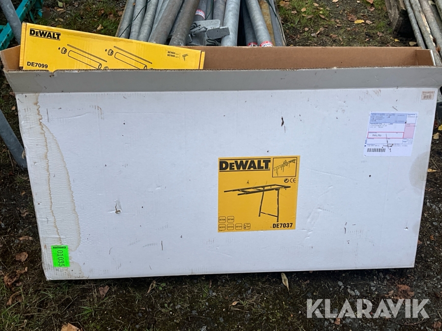 Förlängning sågbord Dewalt De7037