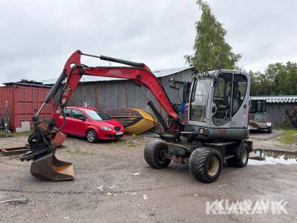 Hjulgrävare Wacker Neuson 6503 med redskap