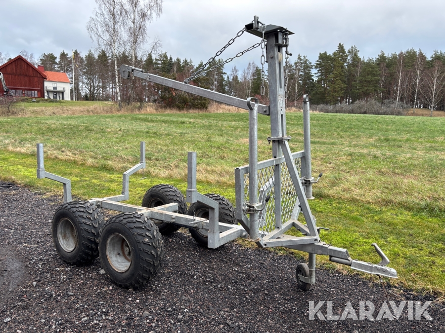 Skogsvagn till fyrhjuling