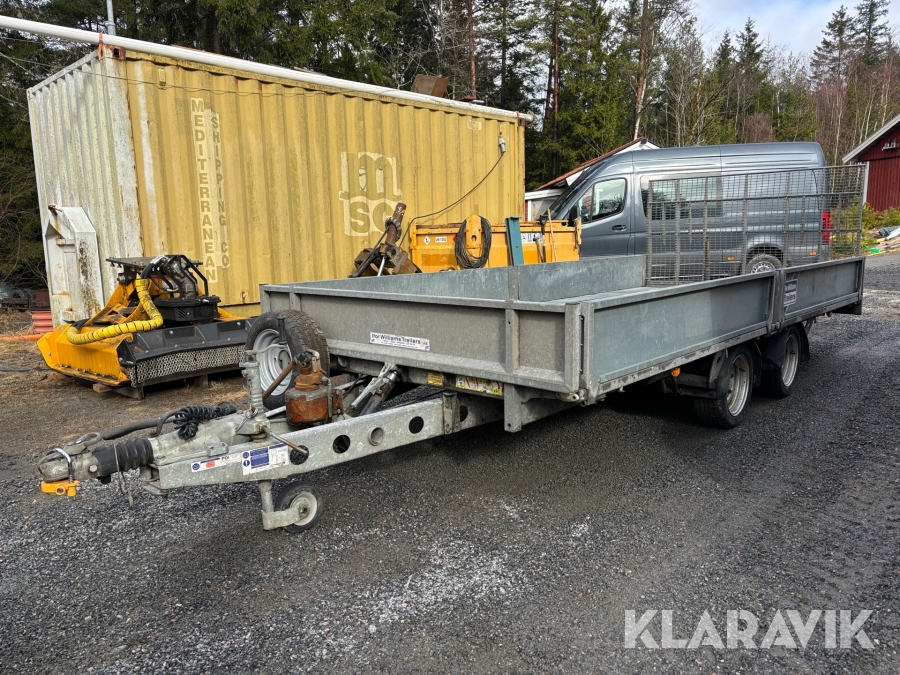 Tiltbart kombisläp Ifor Williams Trailers