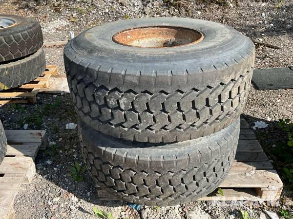 Släpvagnshjul Michelin 445/65R19,5 2st