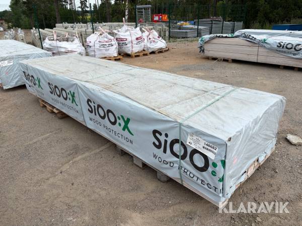 2 Paket Kärntrall Furu SiOOx 28x120 4,2m längder 2 paket ca 1586 löpmeter