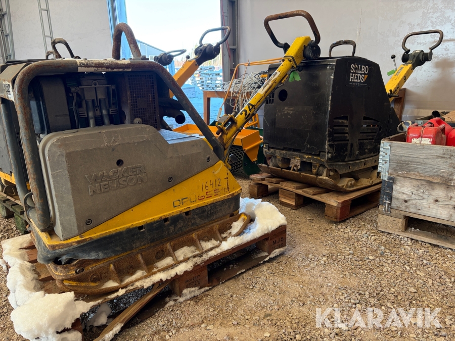 Markvibrator Wacker Neuson DPU 6555He Bomag 2 st