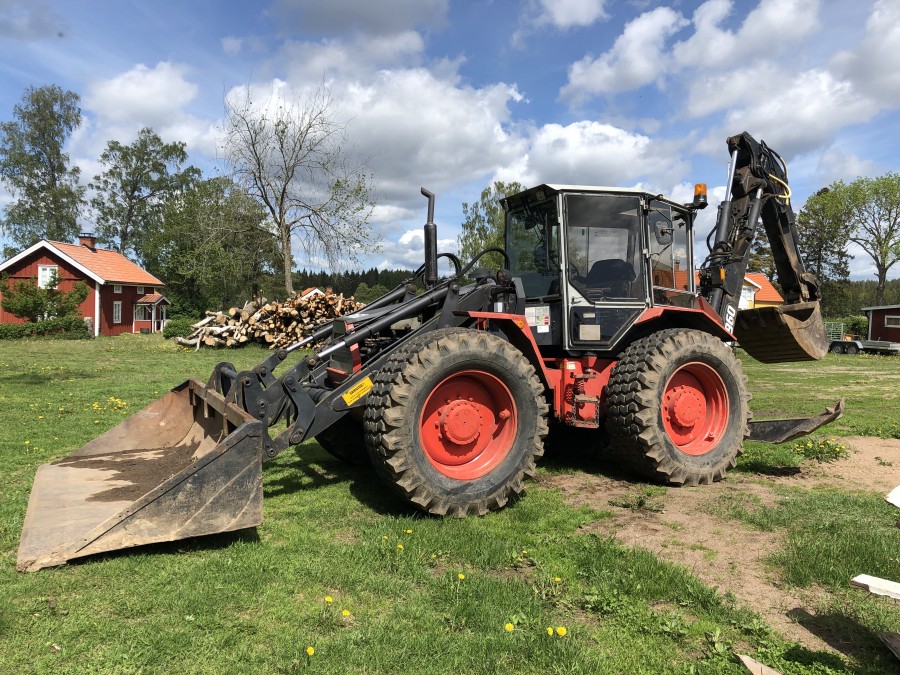Grävlastare Huddig 960