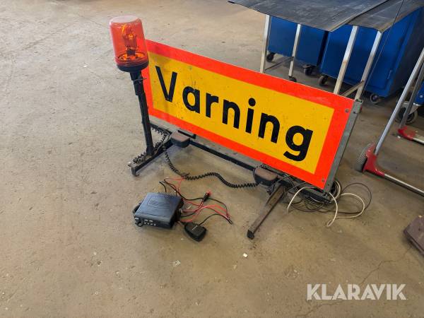 Varningsskylt/comradio
