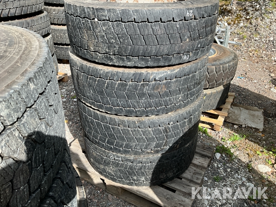 Lastbilsdäck Michelin 315/70-22,5 4st