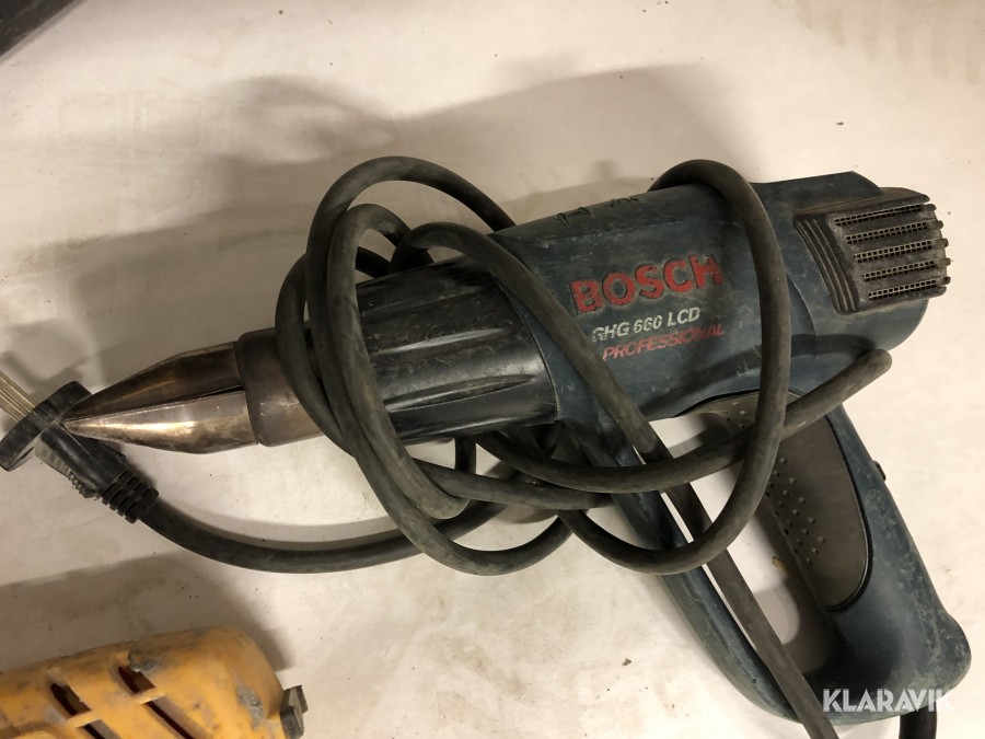 1 st betongblandare & 2 st värmepistoler