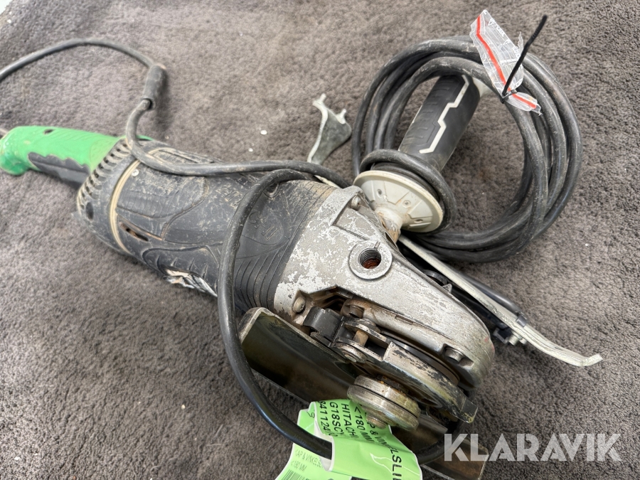 Kap & vinkelslip Hitachi G18SCY