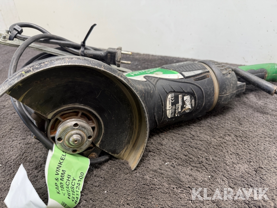 Kap & vinkelslip Hitachi G18SCY