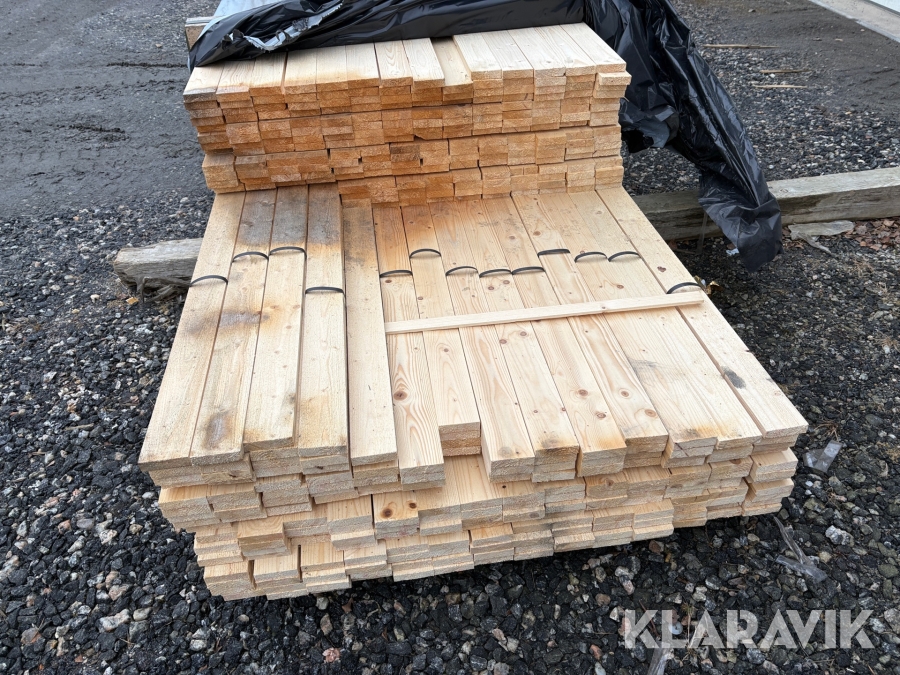 Klädselpanel gran 19x73