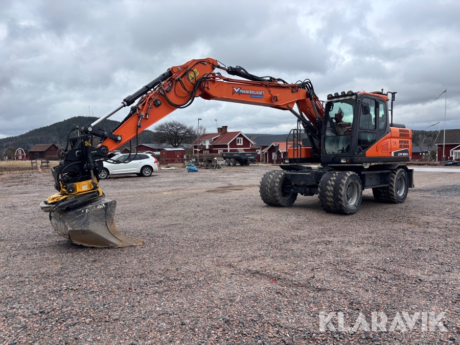Grävmaskin Doosan DX160W-5