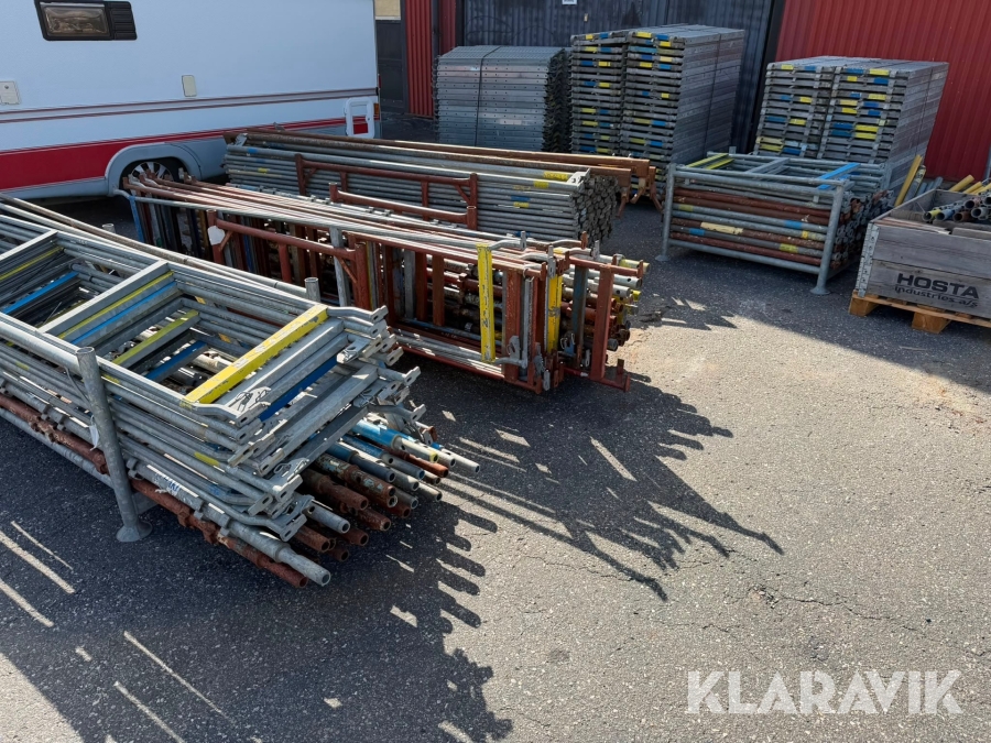 Komplett ställningspaket Haki 1,2 m djup ca 230 m2