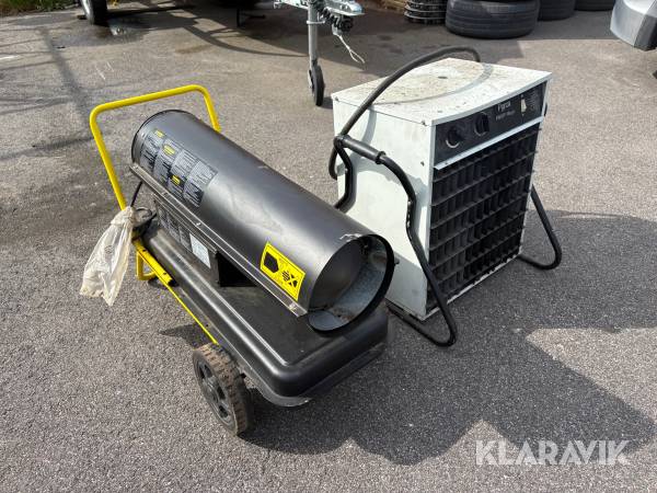 Dieselkanon/ Värmefläkt