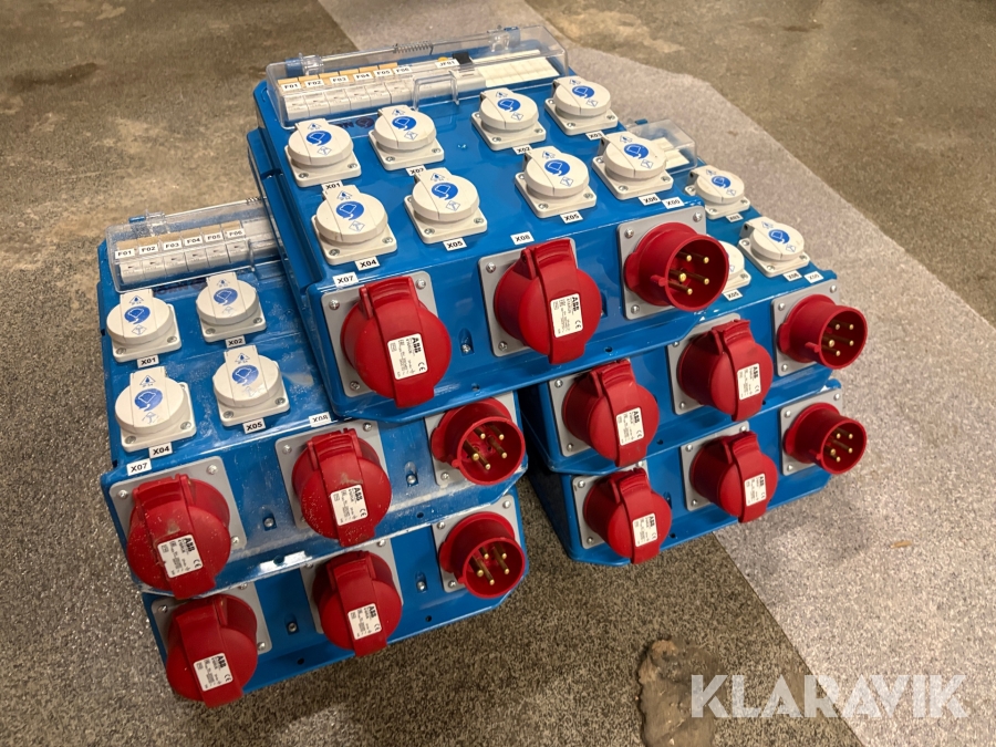 Undercentral El-björn 5 st, 16 ampere