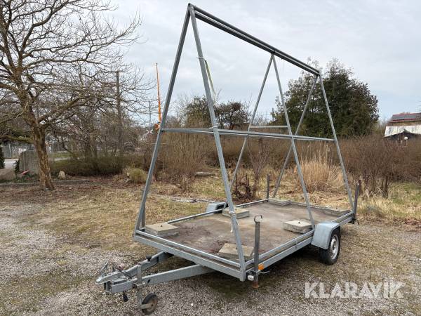 Reklamsläp/bannertrailer Boro Nordic Banner 4x 1.83