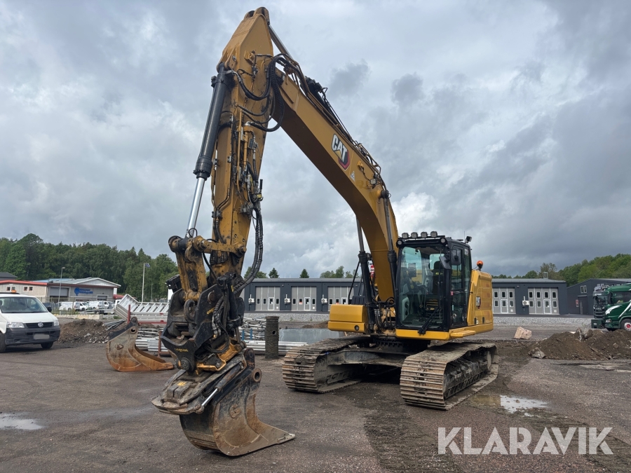 Grävmaskin CAT 323 Next Generation Grävsystem + extra redskap