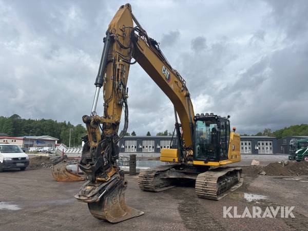 Grävmaskin CAT 323 Next Generation Grävsystem + extra redskap