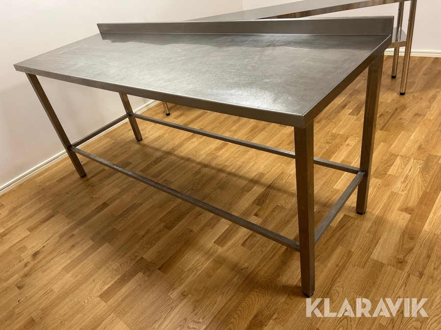 Rostfri bänk Svedomat