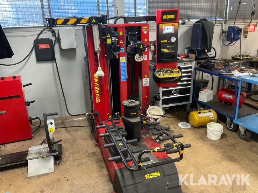 Automatisk däckkrängningsmaskin Nexion