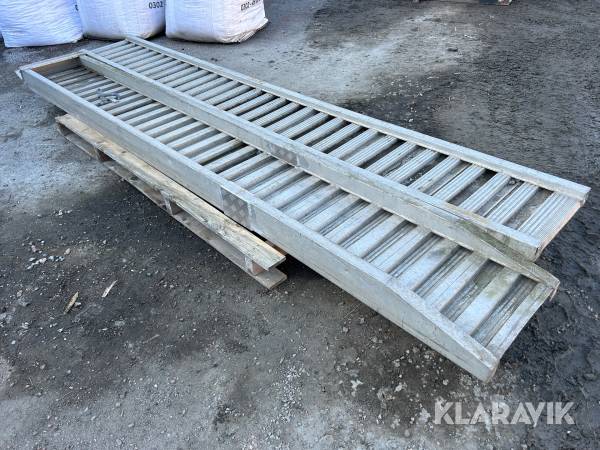 Aluminiumramper 2 st 5 ton