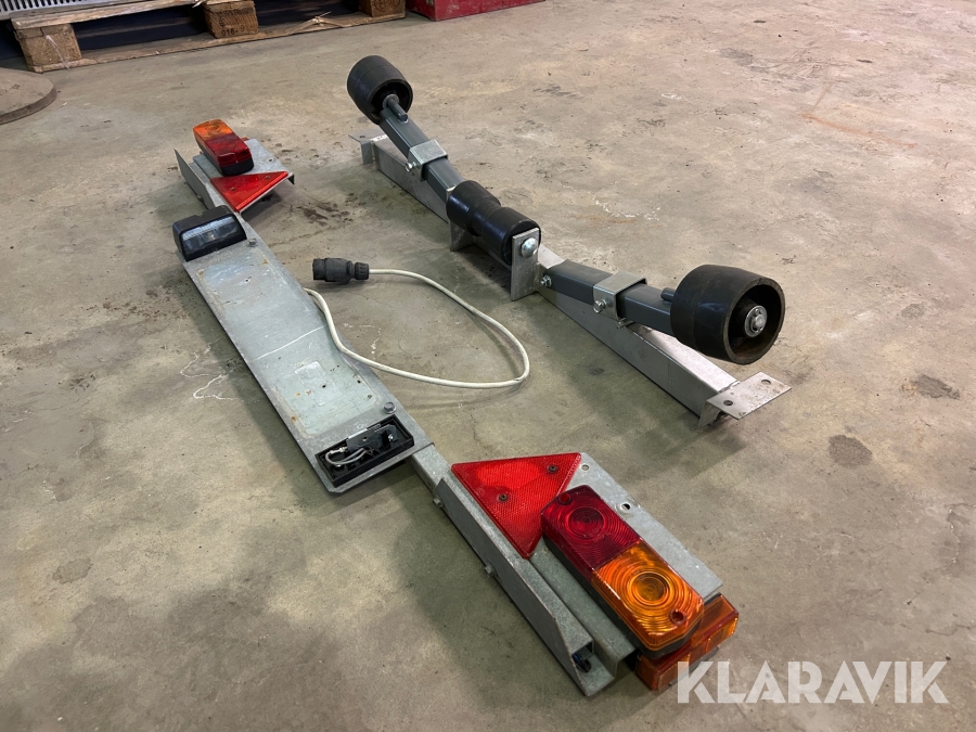 Vagga för båtkärra