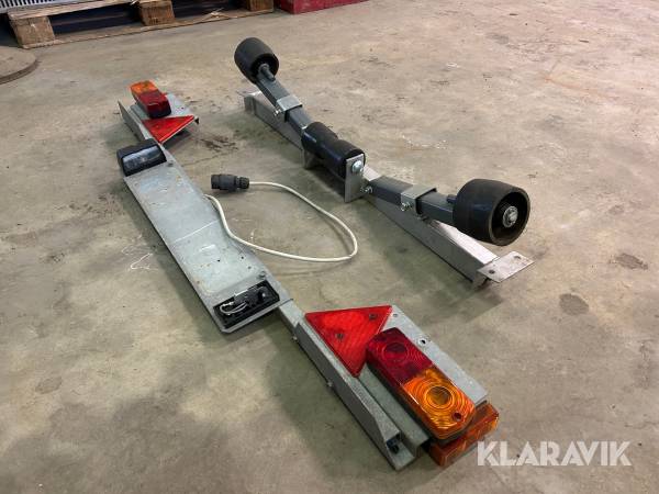 Vagga för båtkärra