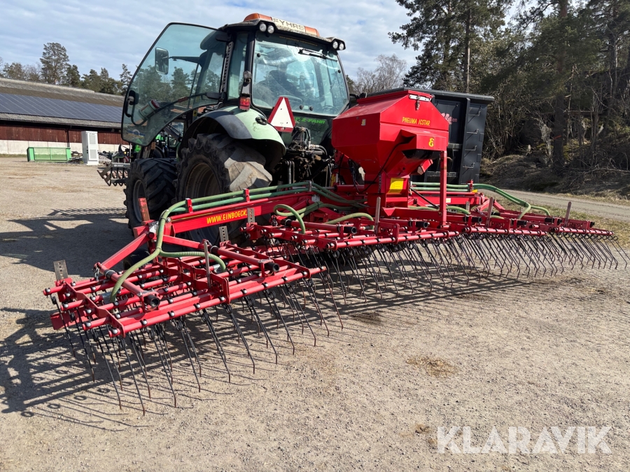 Ogräsharv Einböck Pneumaticstar 600 med frölåda