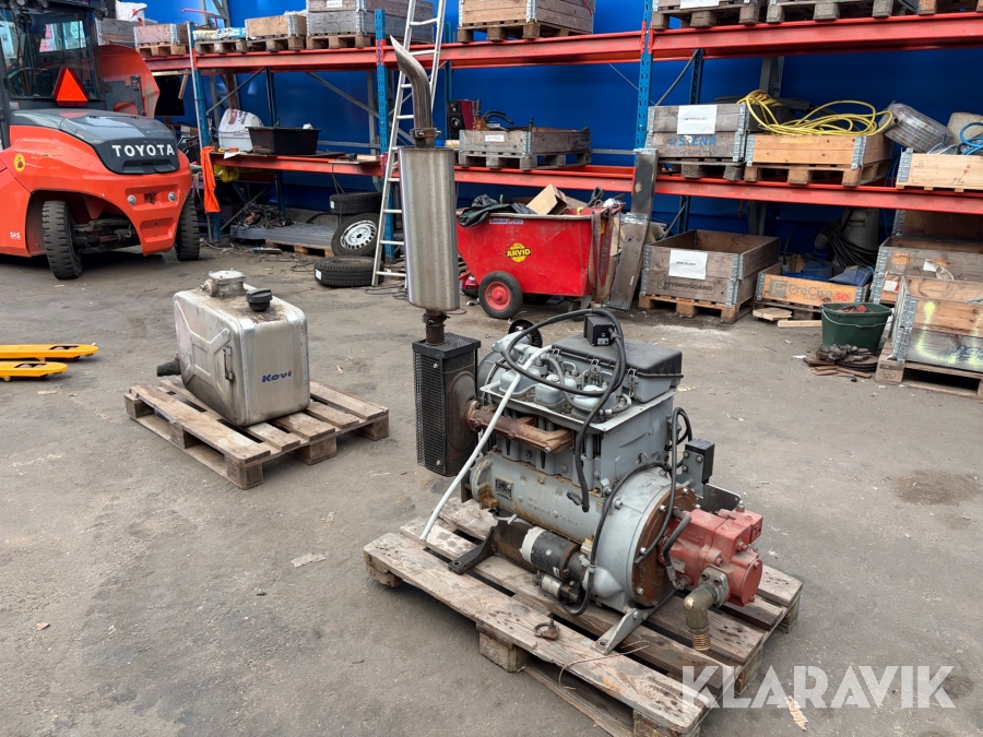 Hydraulaggregat med tank