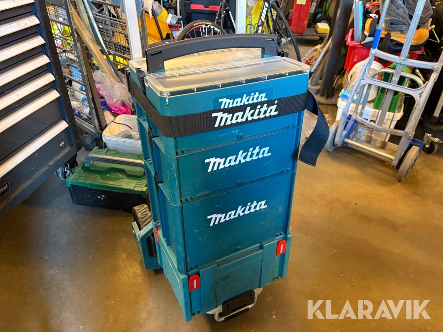 Verktygslådor på hjul Makita