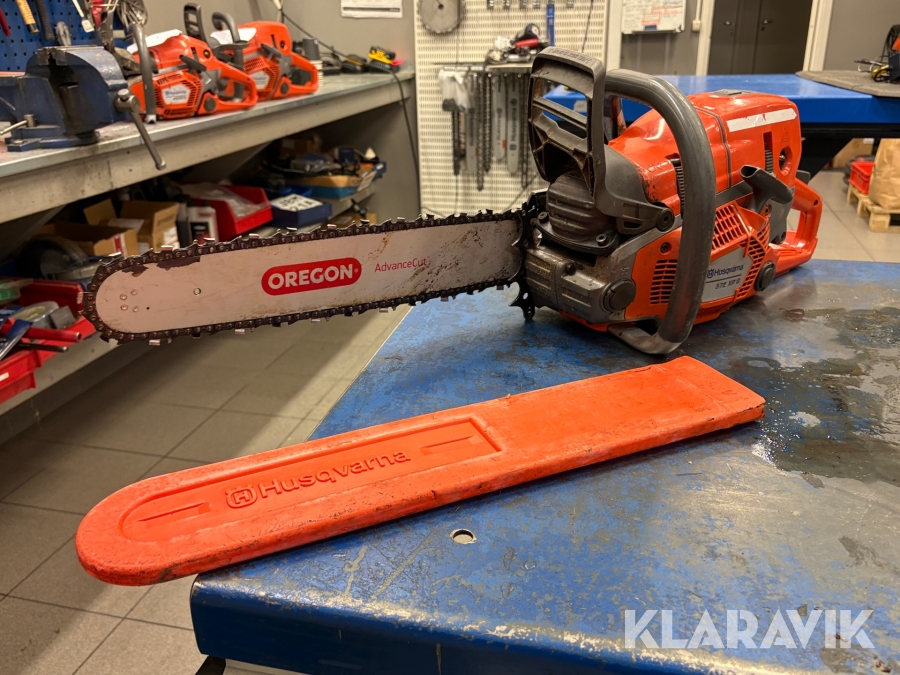 Motorsåg Husqvarna 572 XPG med handtagsvärmare