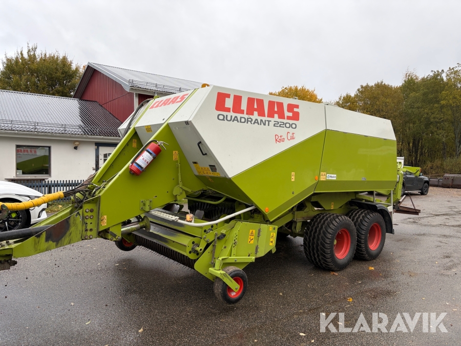 Fyrkantspress Claas Quadrant 2200 Roto Cut