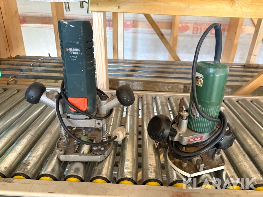 Överhandsfräsar Bosch/Black&Decker POF50/KW800