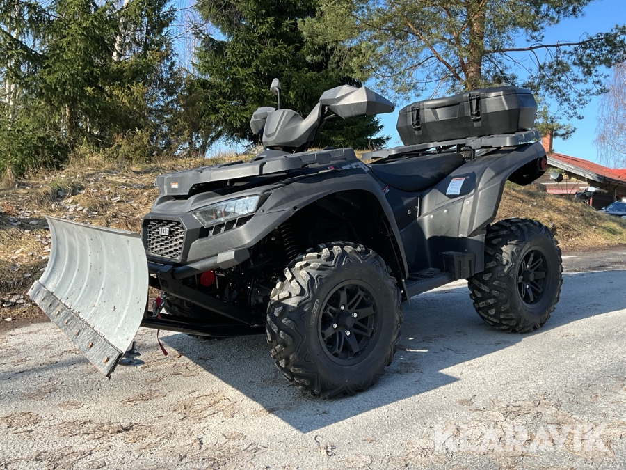 FyrhjulingATV TGB Blade 600 X med snöblad, Vinch, Drag och packbox (12,5mil)