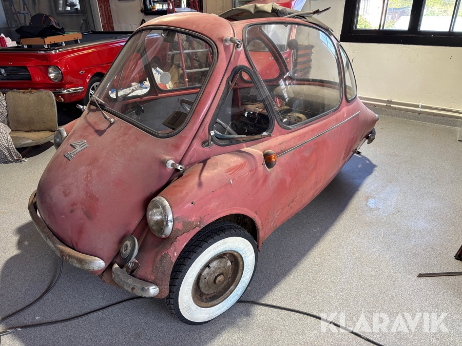 Veteranbil Heinkel Kabine -56