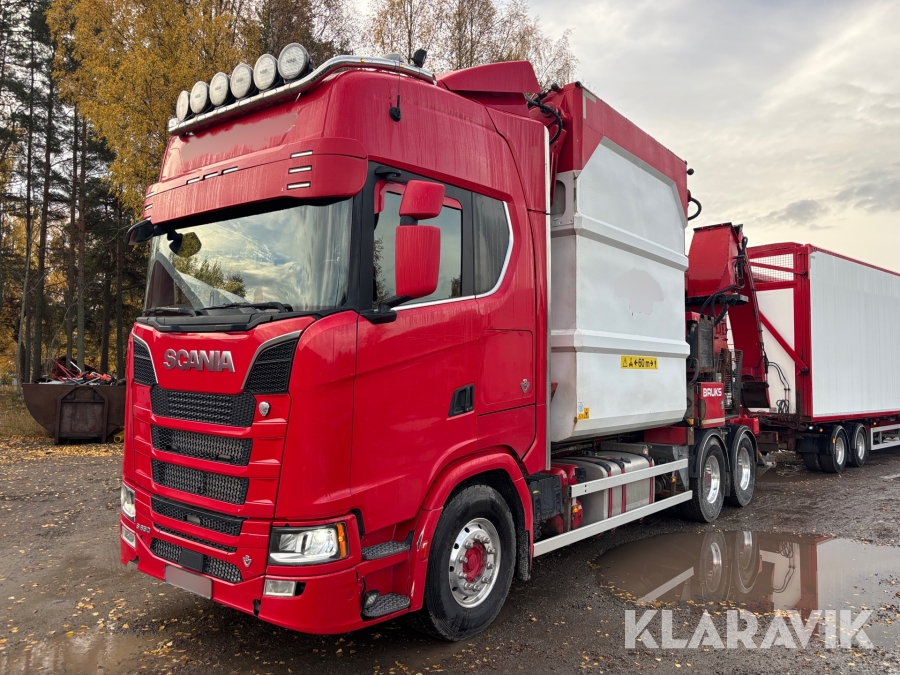 Huggbil Scania S650