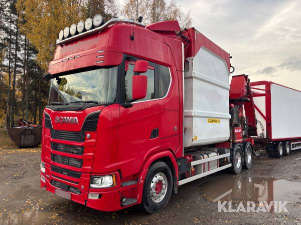 Huggbil Scania S650