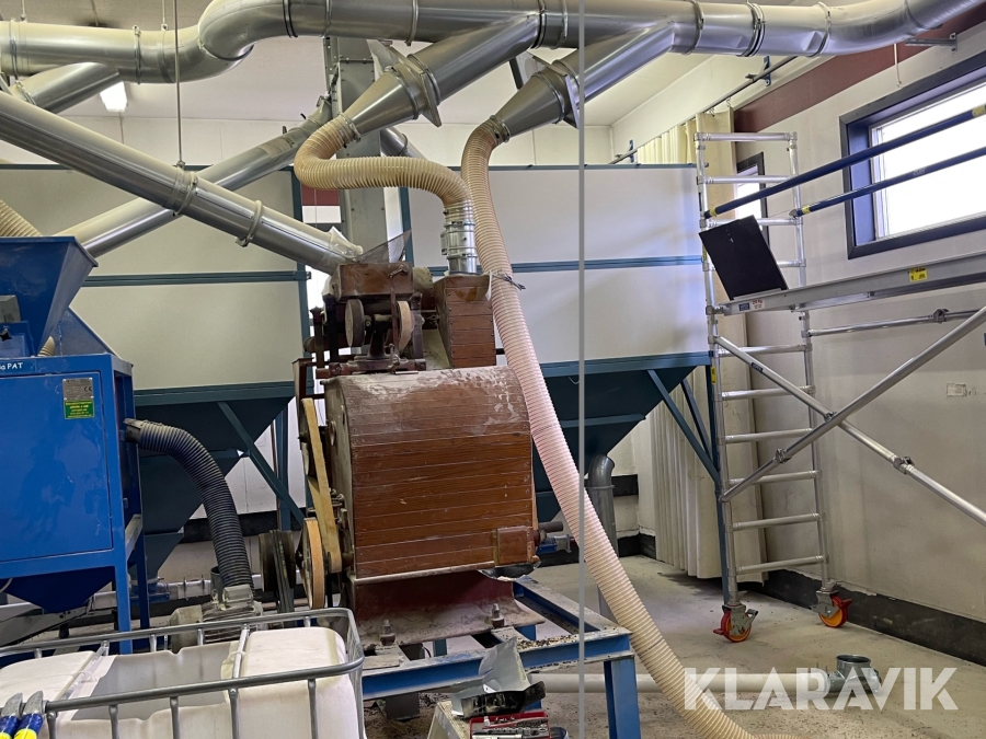 Rens och skalningsanläggning