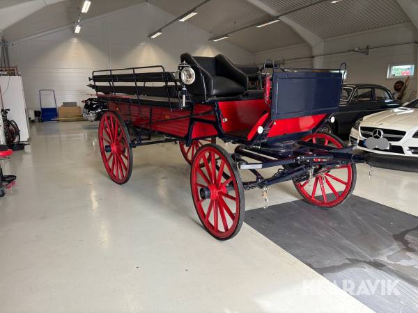 Hästvagn/turistvagn Wagonette 0168 med tak