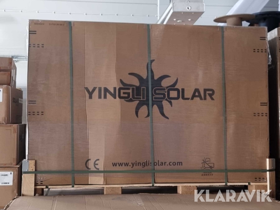 Solpaneler Yingli Solar YLM-J 108 Cell (M10) 15st