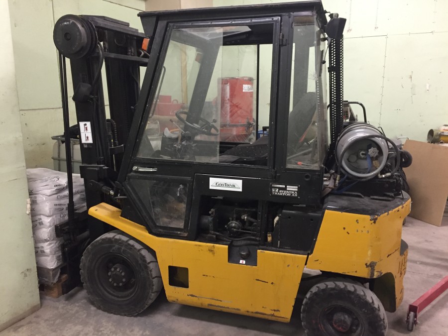 Gaffeltruck Gasoltruck